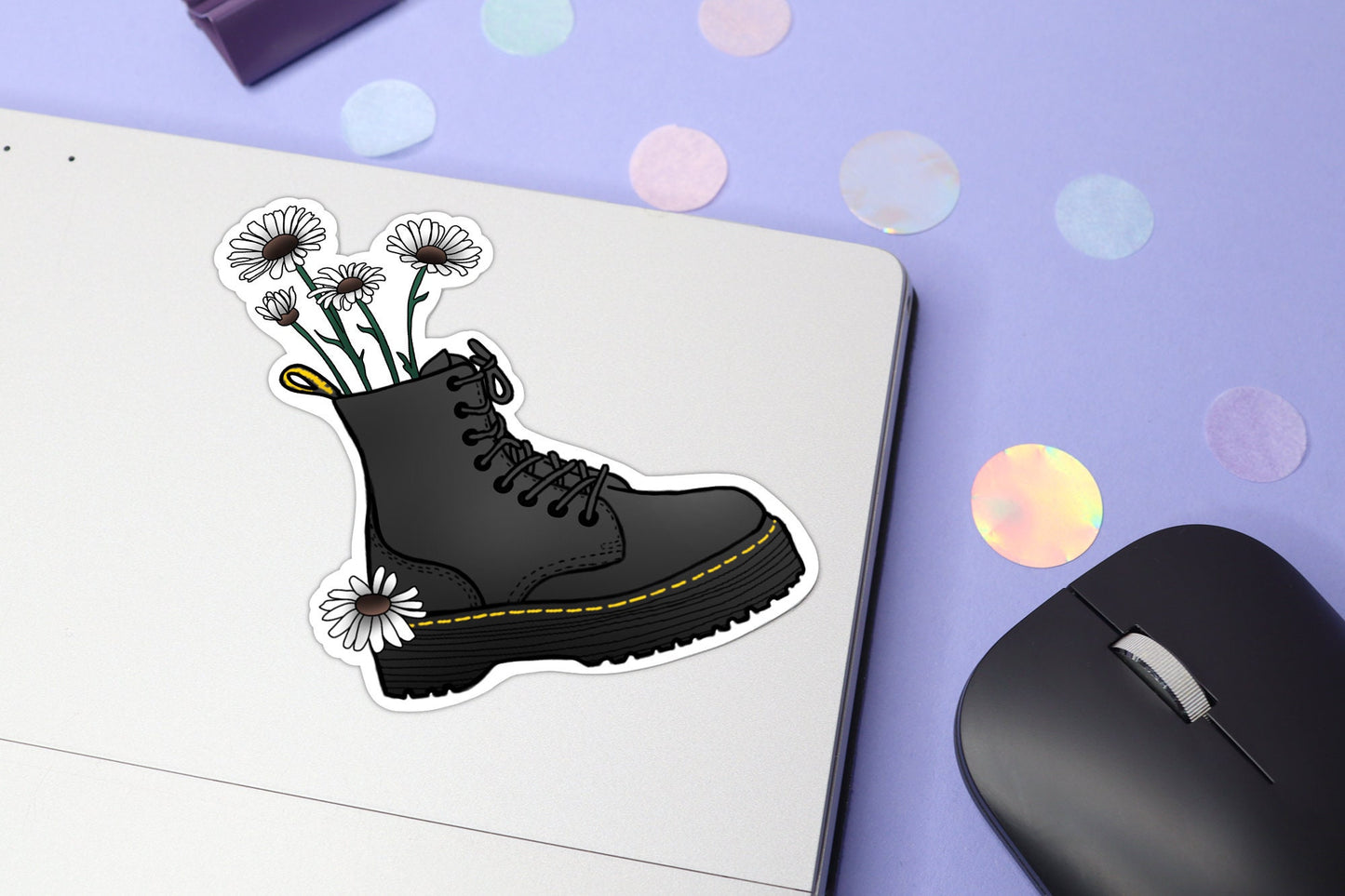 Flower Shoes Sticker