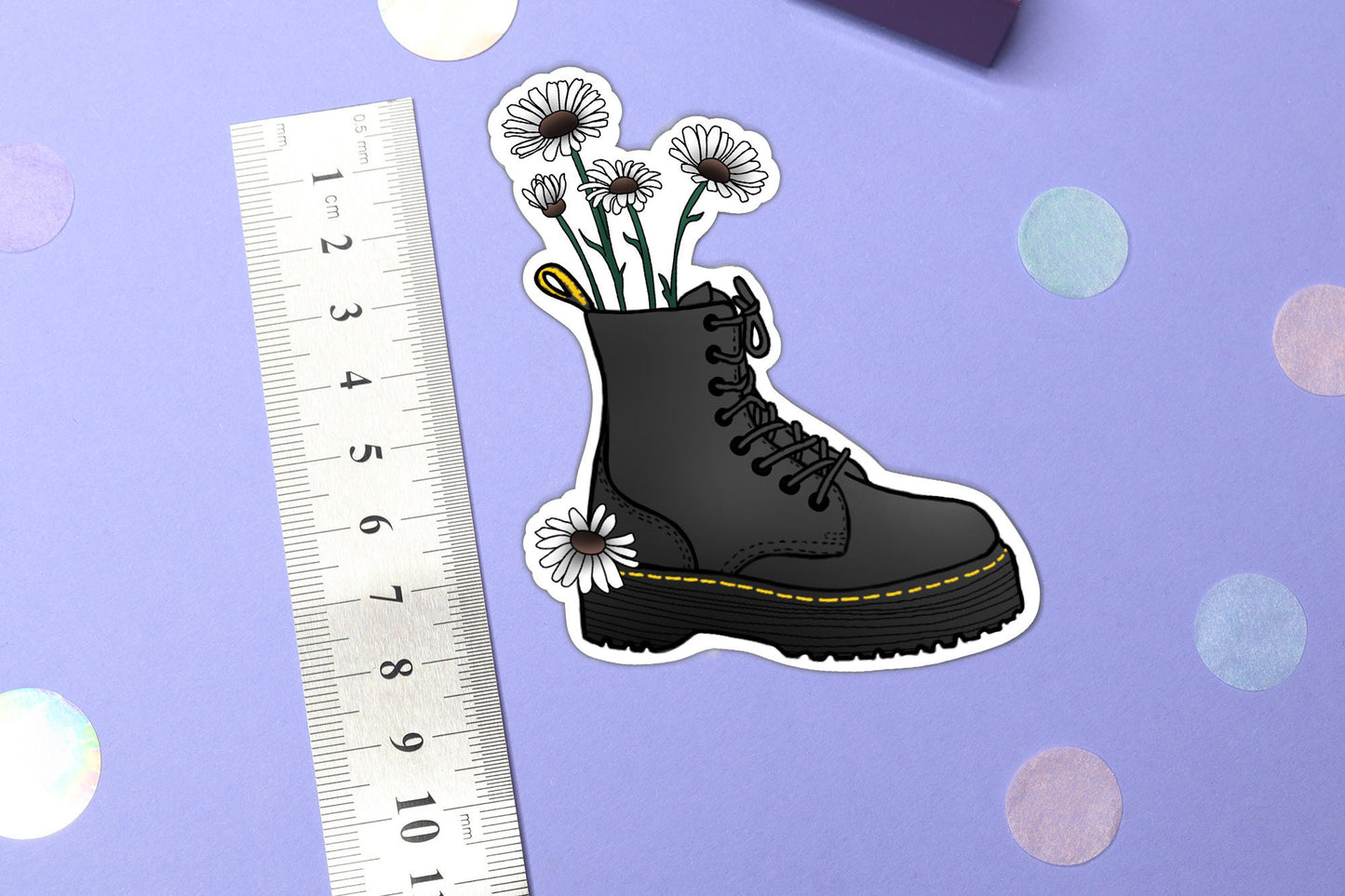 Flower Shoes Sticker