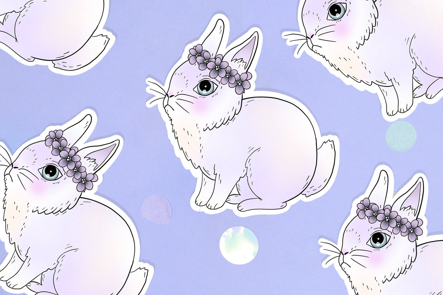 Witchy Bunny Sticker Pack