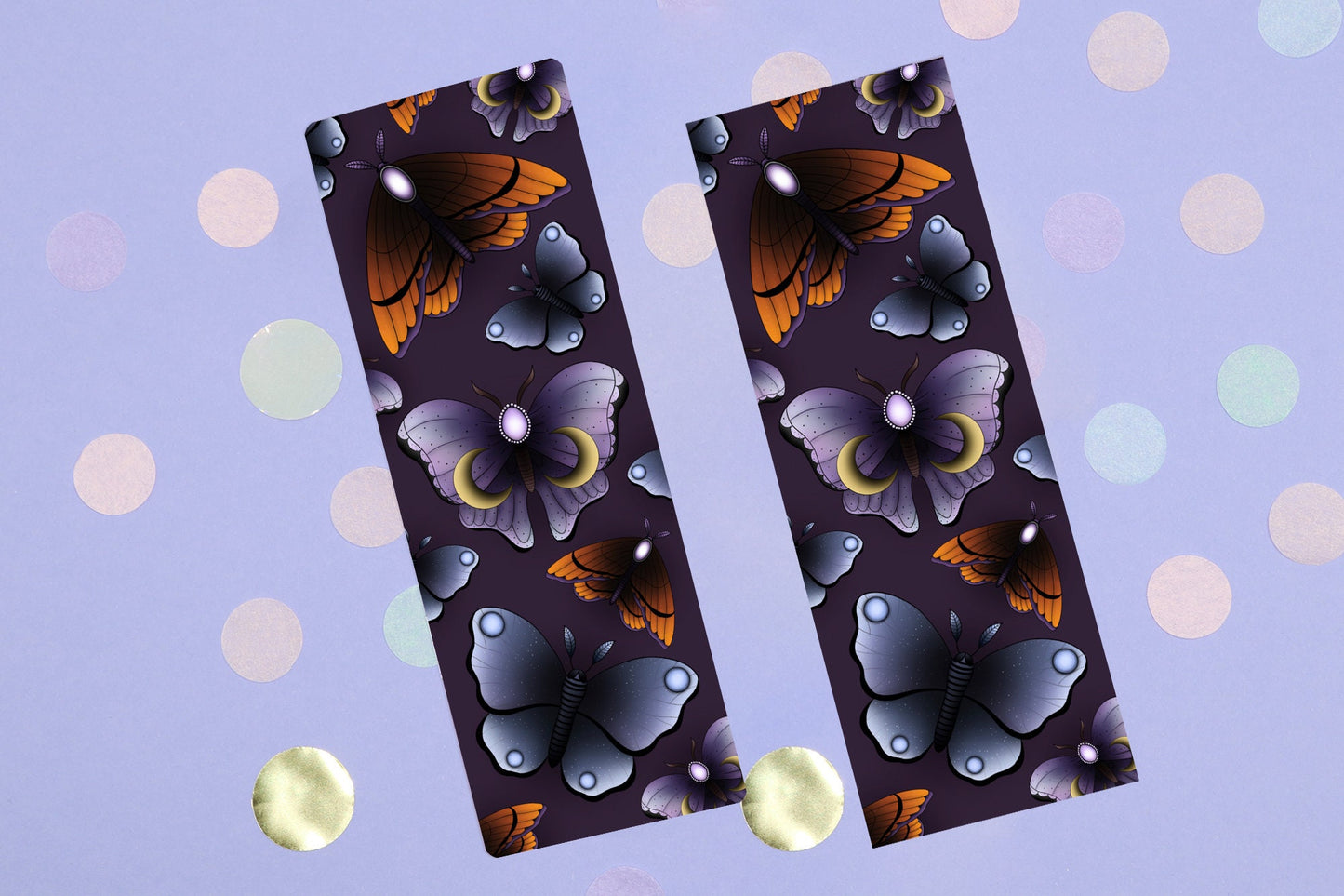 Mystical Moths Bookmark