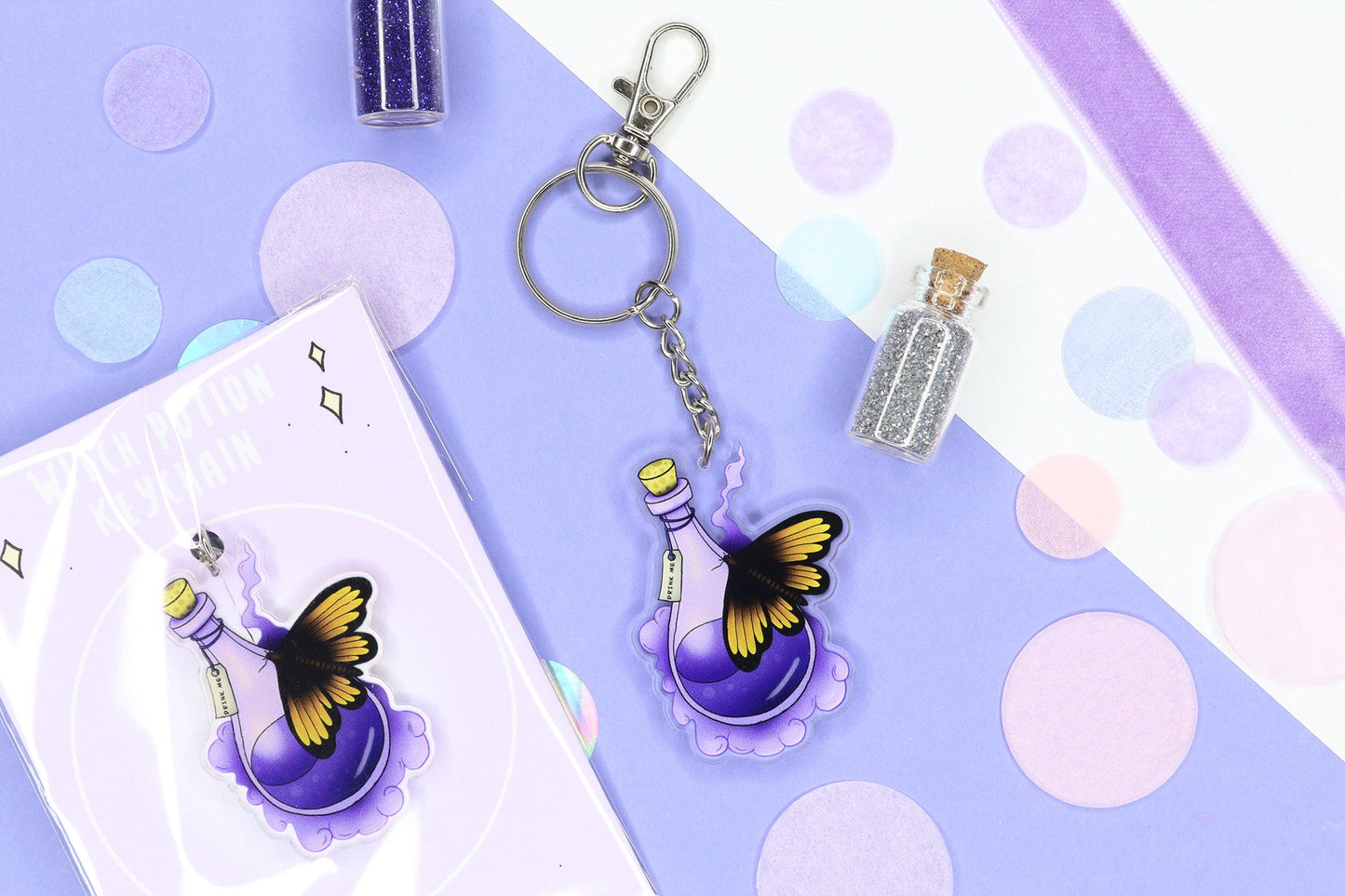 Witch Potion keychain