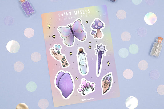 Fairy Wishes Sticker Sheet