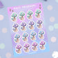 Magic Mushrooms Sticker Sheet