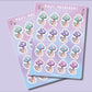 Magic Mushrooms Sticker Sheet