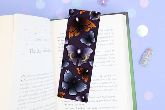 Mystical Moths Bookmark