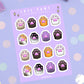 Cute Paws Planner Sticker Sheet