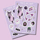 Crazy Cat Lady Sticker Sheet