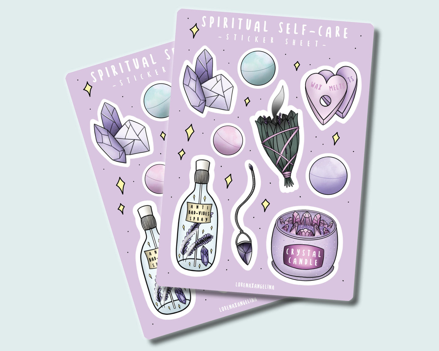 Spiritual Self-Care Sticker Sheet