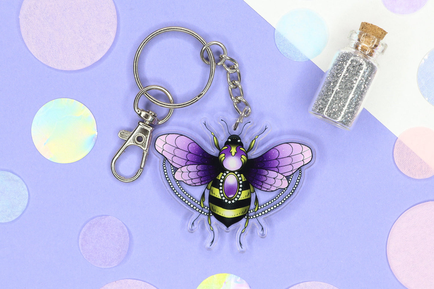 Magical Bee keychain