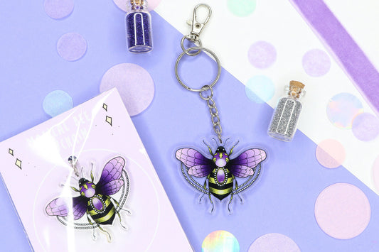 Magical Bee keychain