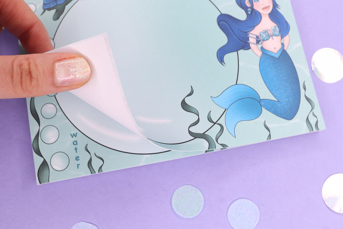 Mermaid Daily Planner Notepad