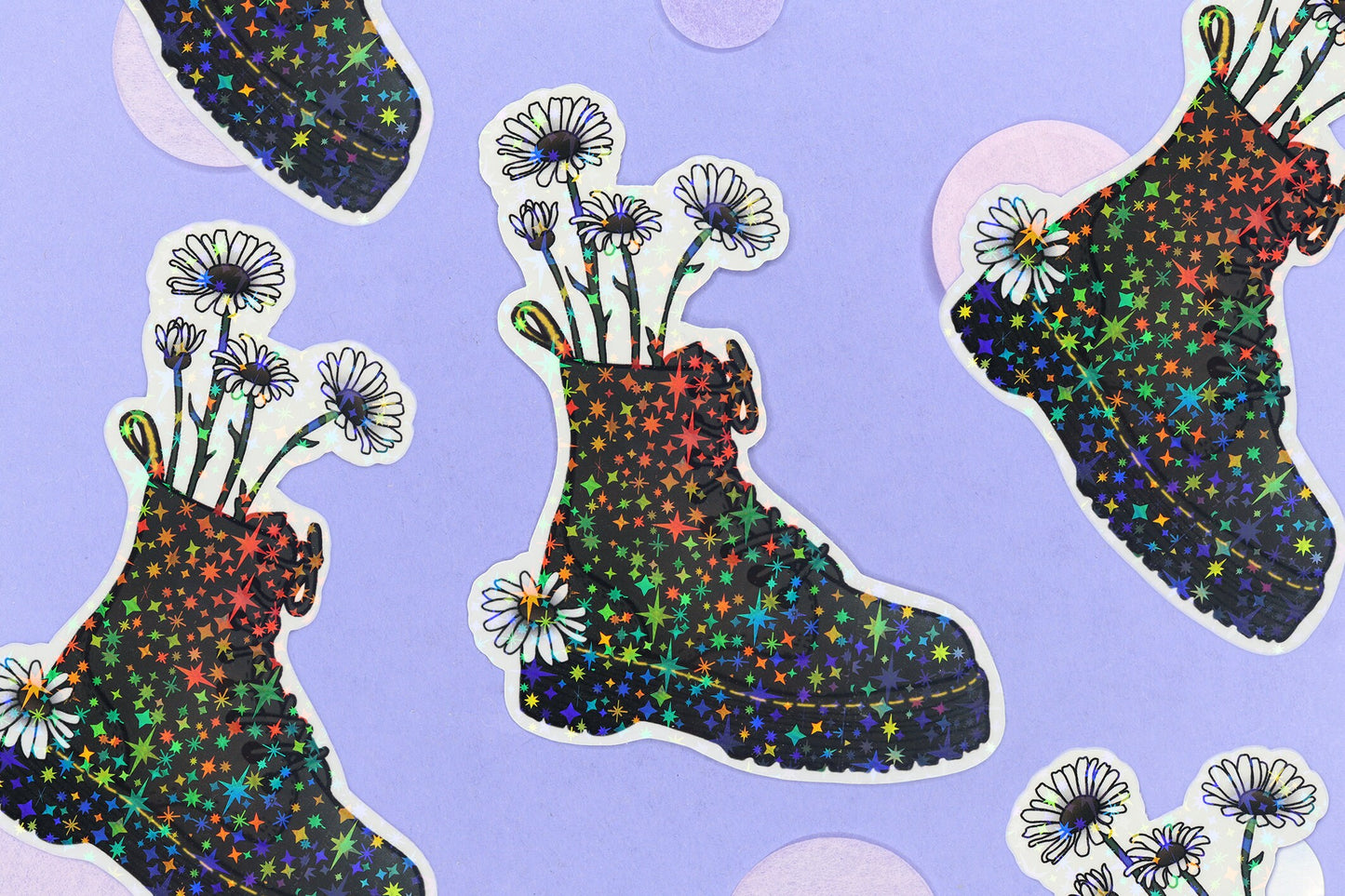 Flower Shoes Sticker