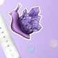 Crystal Snail Sticker