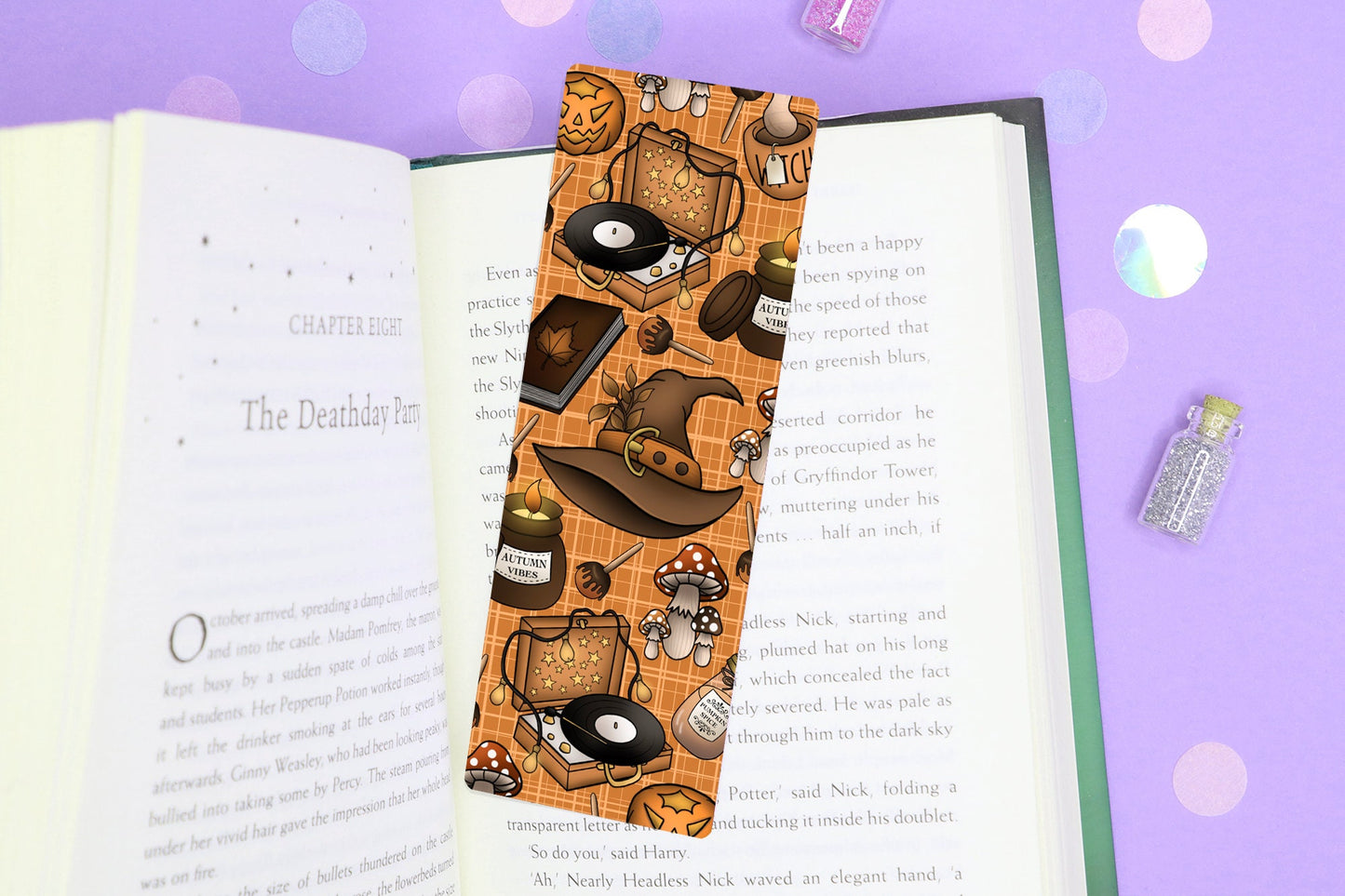 Autumn Witch Bookmark