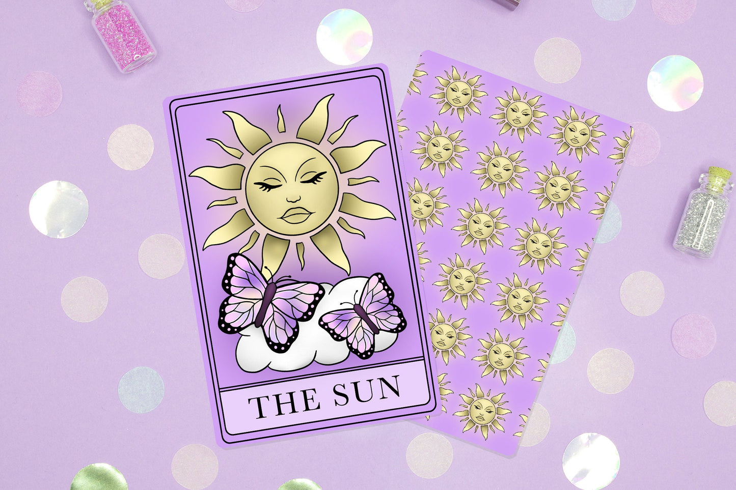 Moon, Sun, Star Tarot Cards