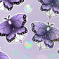 Purple Moth Sticker