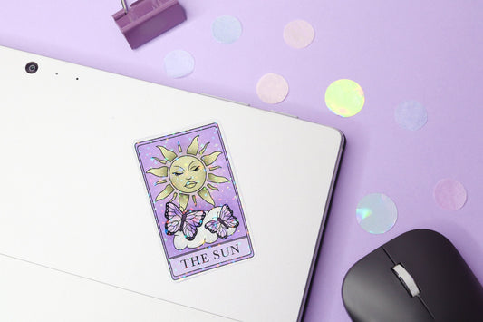 Holo Tarot Cards Sticker