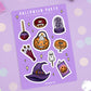 Halloween Party Sticker Sheet