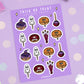 Trick or Treat Sticker Sheet