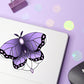 Purple Moth Sticker