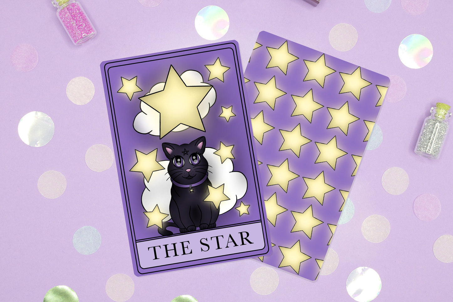 Moon, Sun, Star Tarot Cards