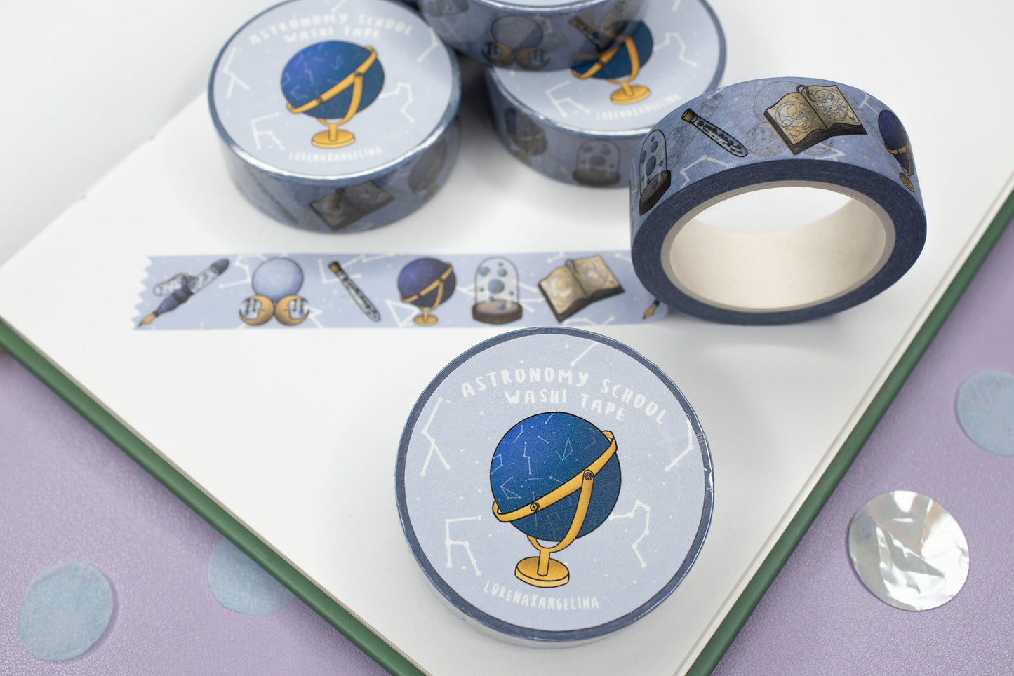 Astronomy School Washi Tape