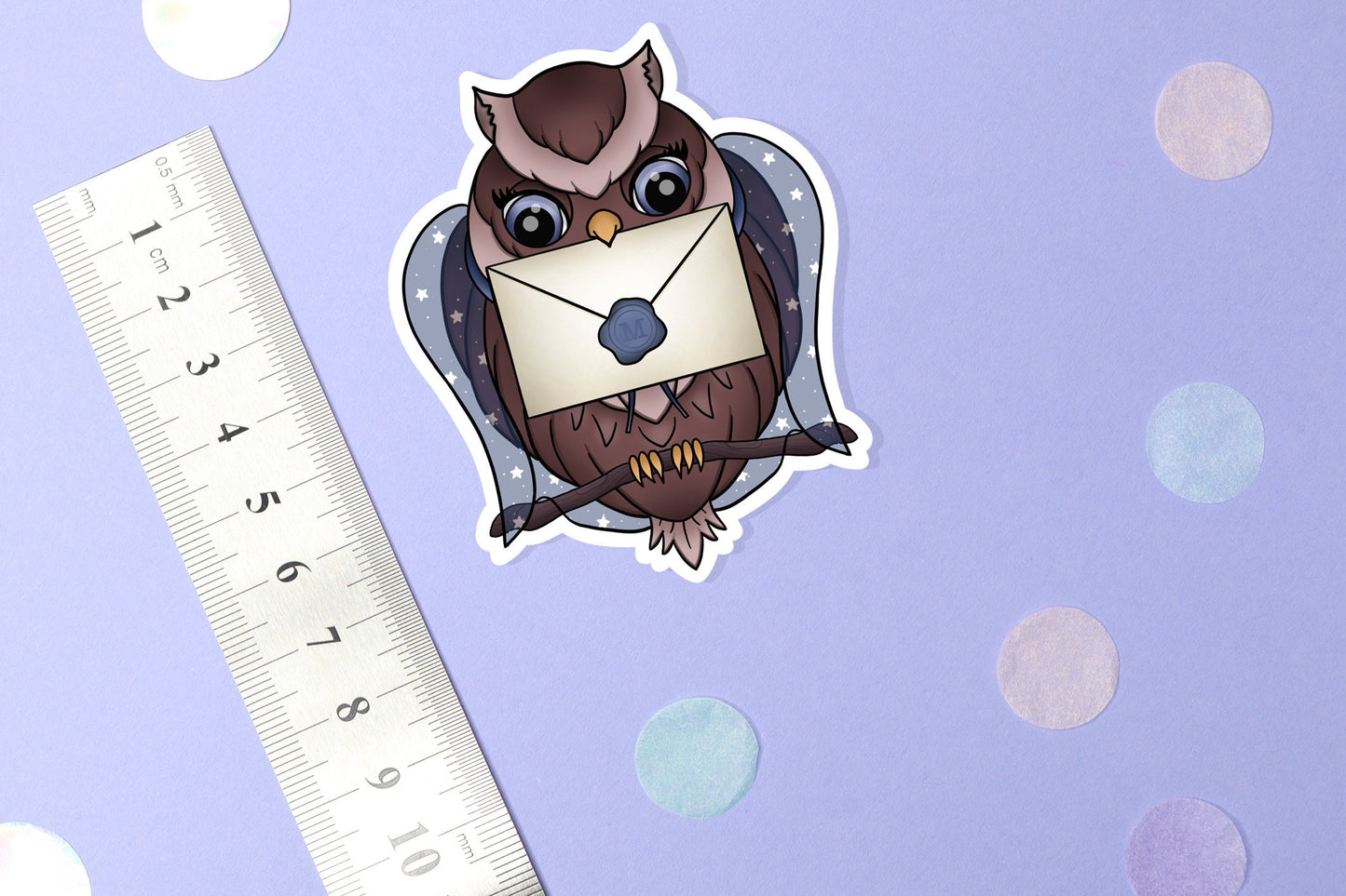 Owl Mail Sticker