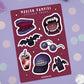 Modern Vampire Sticker Sheet