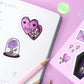 Happy Valentines Goth Sticker Sheet