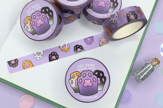 Cat Paws Washi Tape