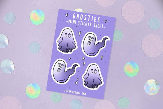 Ghostie Mini Sticker Sheet