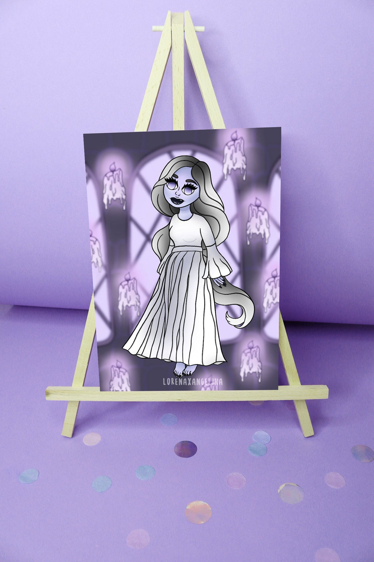 Ghost Girl art print