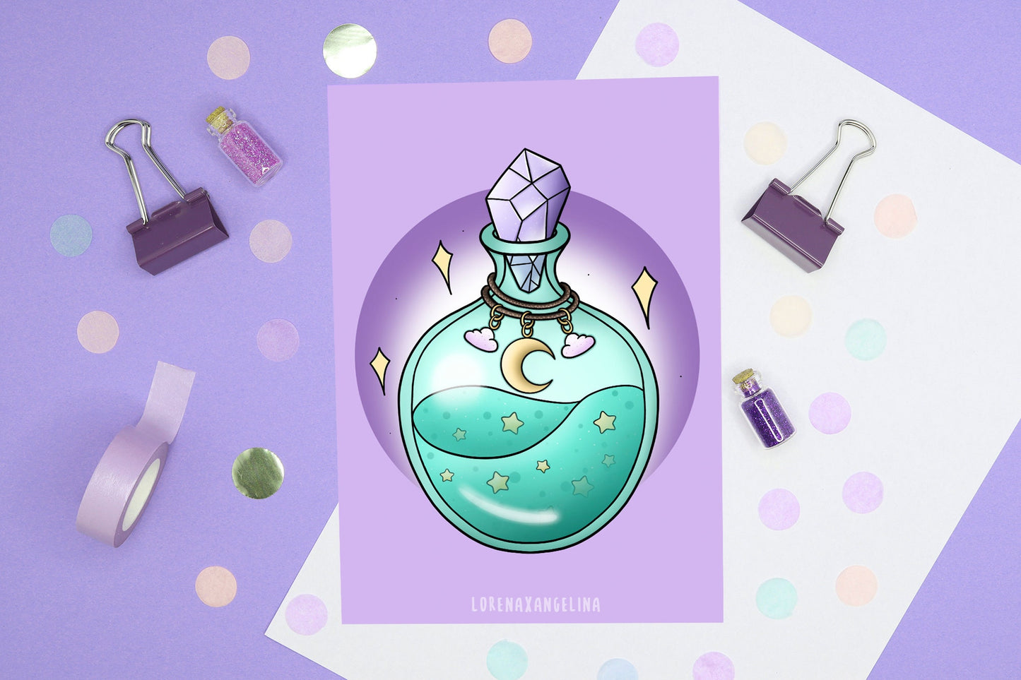 Dreamy Potion Kunstdruck