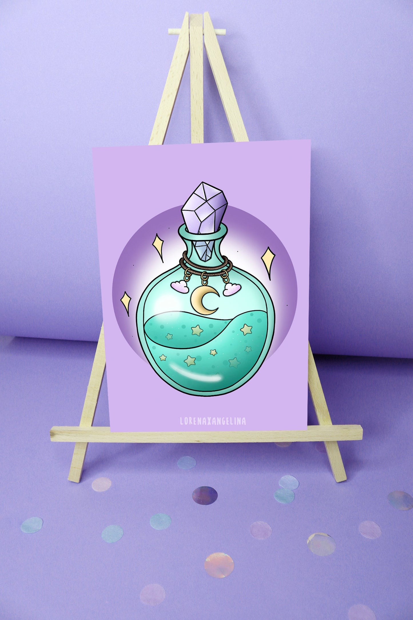 Dreamy Potion Kunstdruck