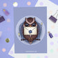 Snow Owl & Owl Mail Kunstdruck