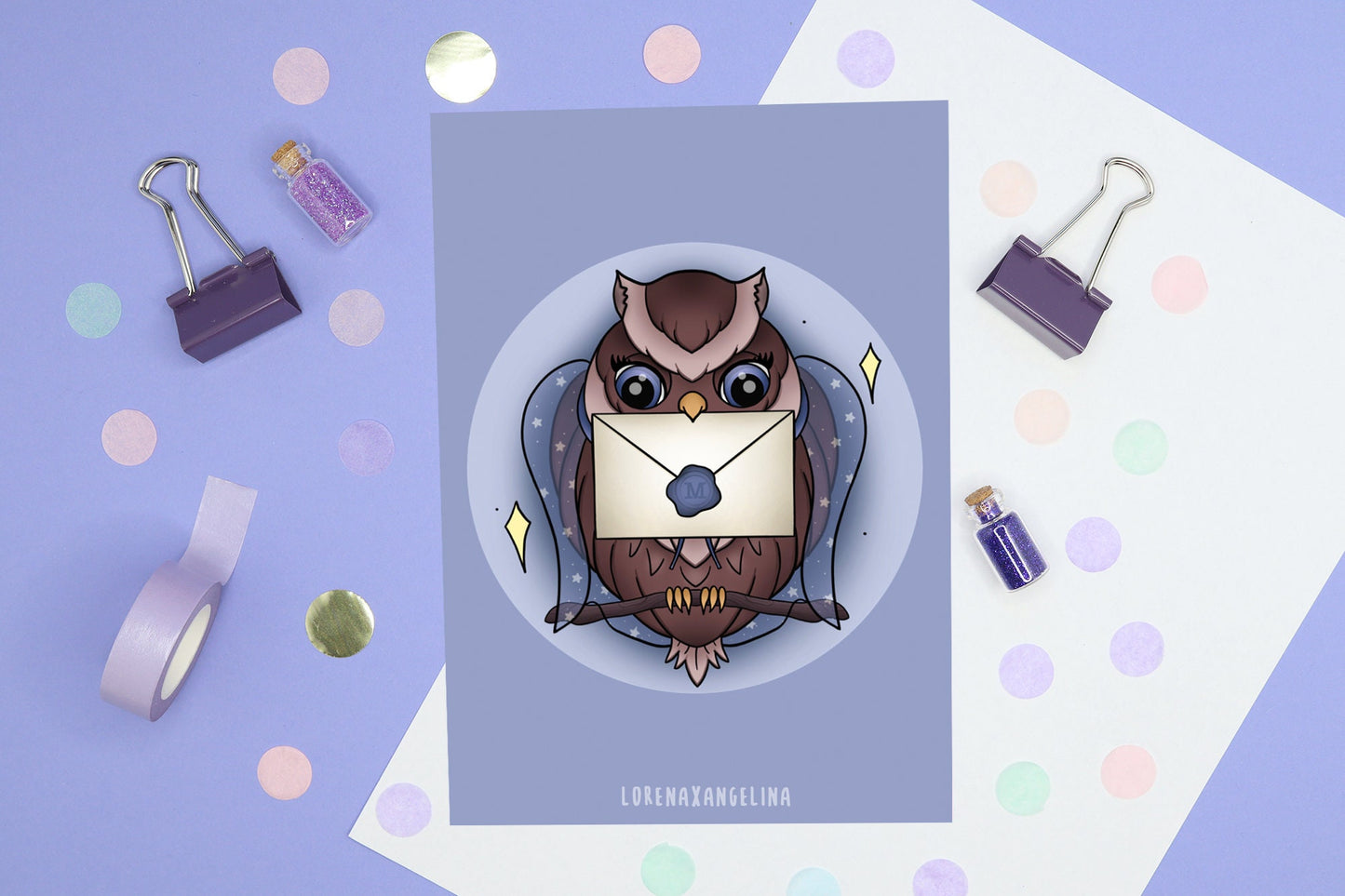 Owl Art Art Print