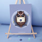 Snow Owl & Owl Mail Kunstdruck
