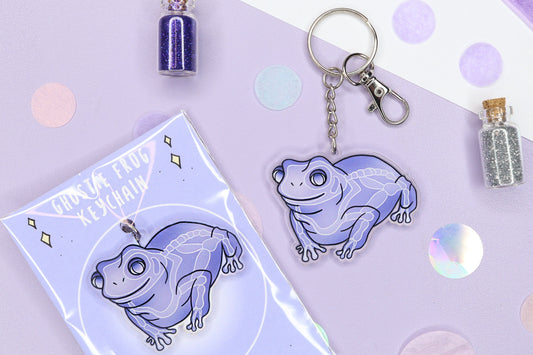 Ghosti Frog keychain