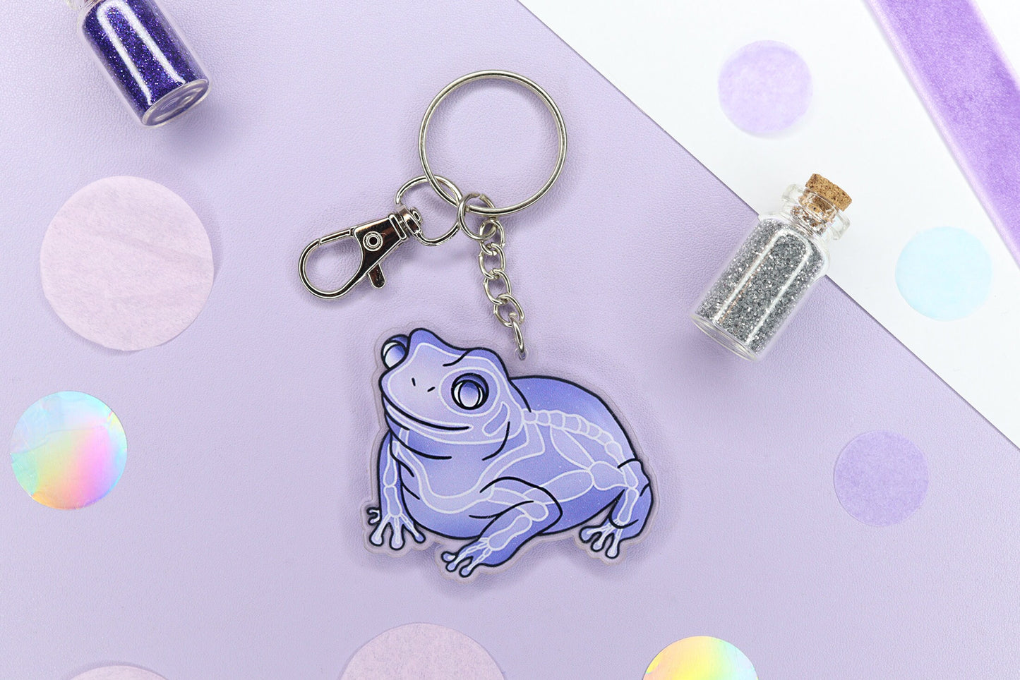 Ghosti Frog keychain