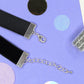 Crystal Ball Samt-Choker