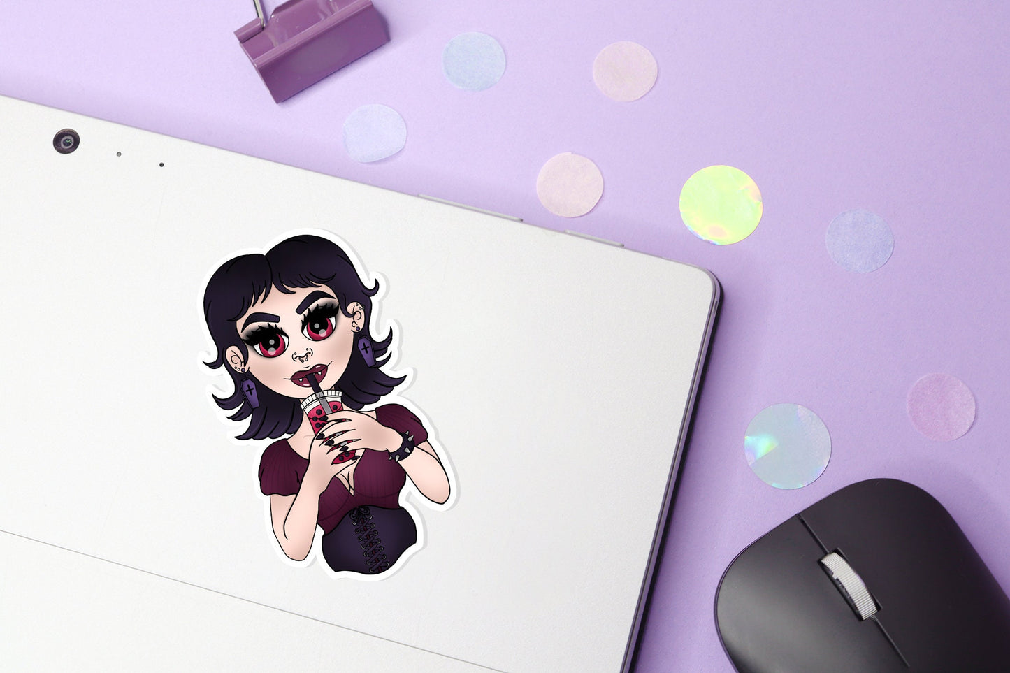 Modern Vampire Sticker