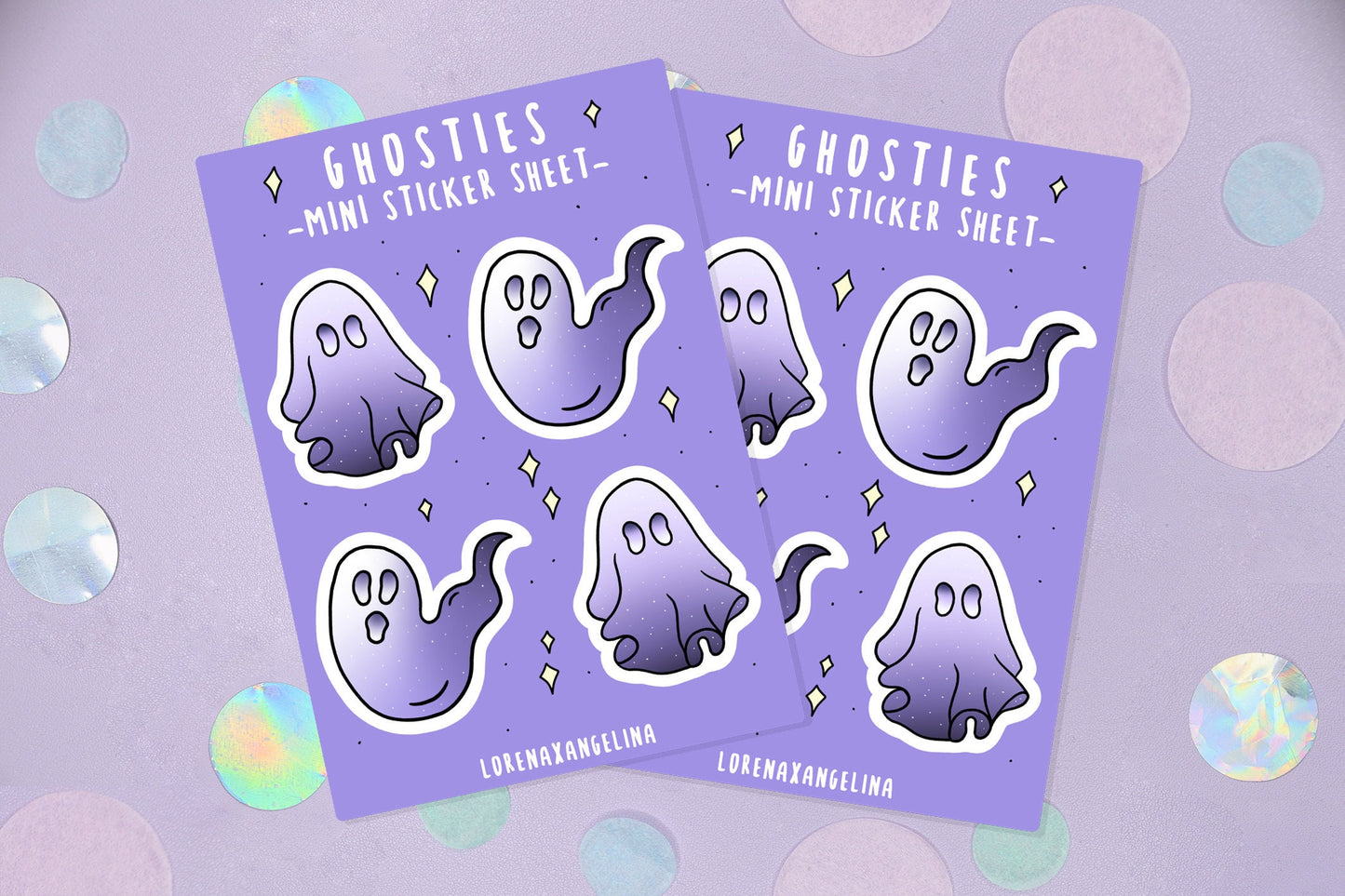 Ghostie Mini Sticker Sheet