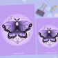 Purple Moth Kunstdruck