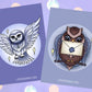 Snow Owl & Owl Mail Kunstdruck