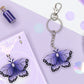 Mystical Moth keychain