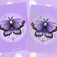 Purple Moth Kunstdruck