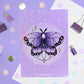 Purple Moth Kunstdruck