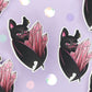 Crystal Bat Sticker