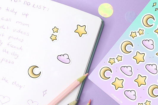 Dreamy Planner Sticker Sheet