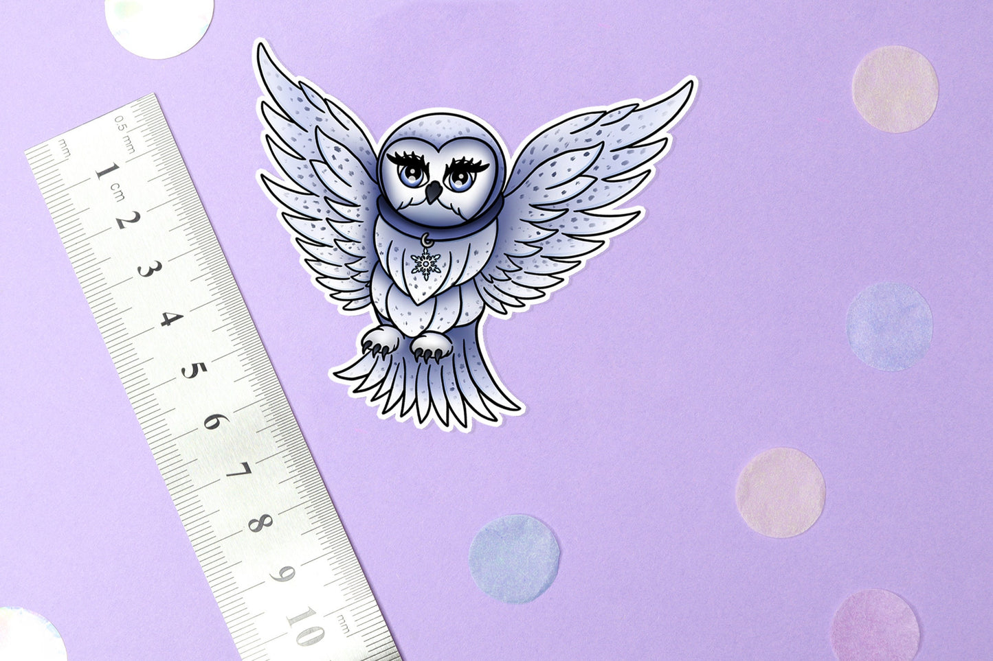 Snow Owl Sticker